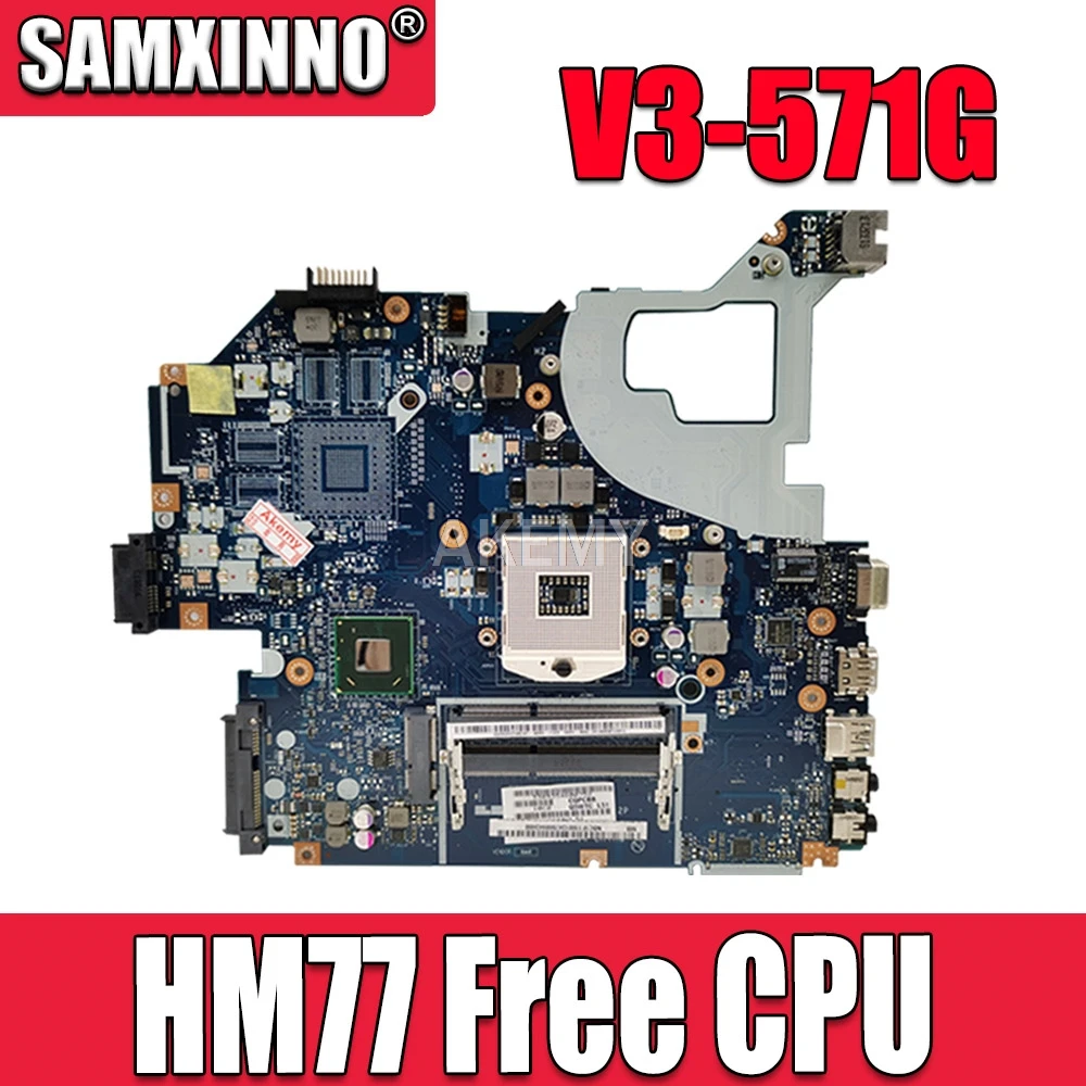 NBC0A11001 NB.C0A11.001 материнская плата для ноутбука For Acer V3 571 E1 Q5WV1 571G Mainboad HM77 hd 4000