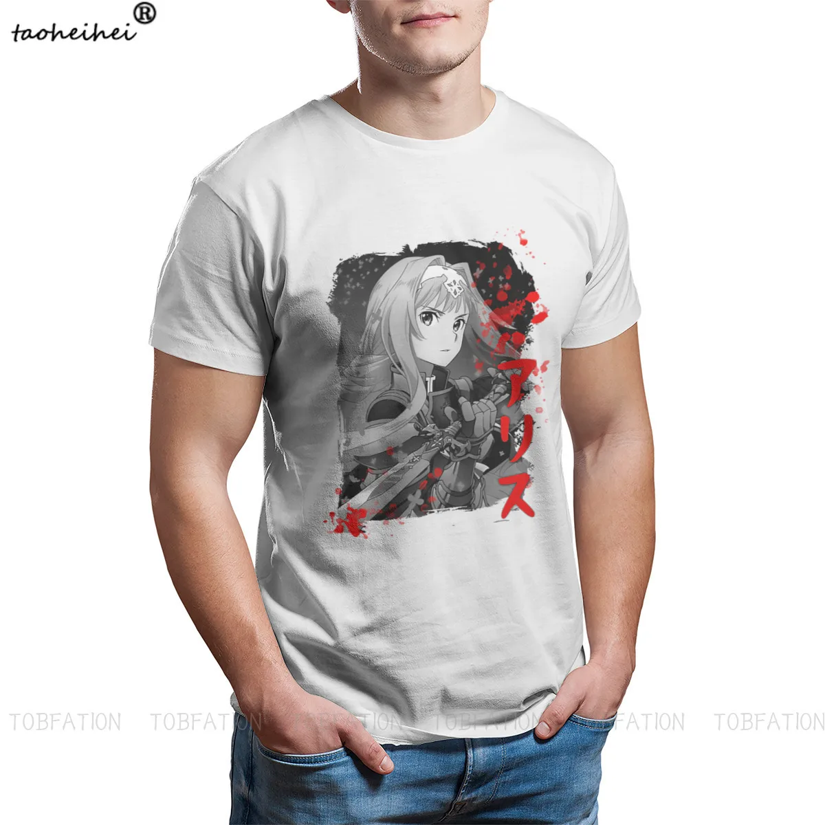 Футболка Alice Zuberg Essential Sword Art Online черная футболка уличная одежда для мужчин