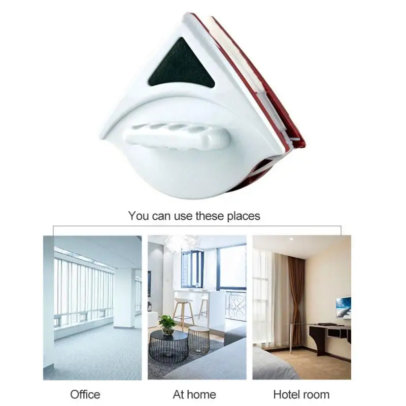 Двухсторонняя щетка для чистки стекла магнитные магниты окон чистящие средства