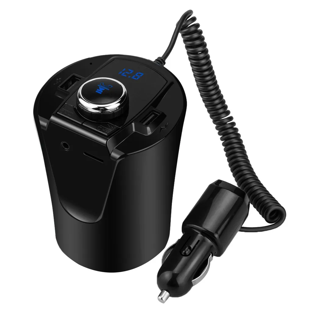 Bluetooth автомобильный fm передатчик беспроводной AUX аудио приемник радио адаптер