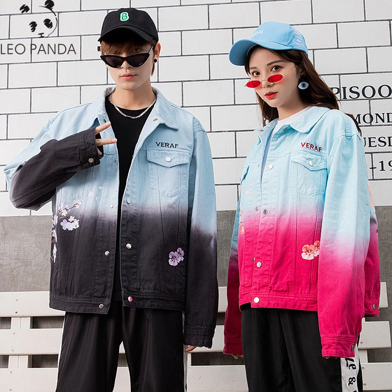 2020 ВЕСНА Новинка осени Свободная куртка с принтом топы Мужские и женские тапочки