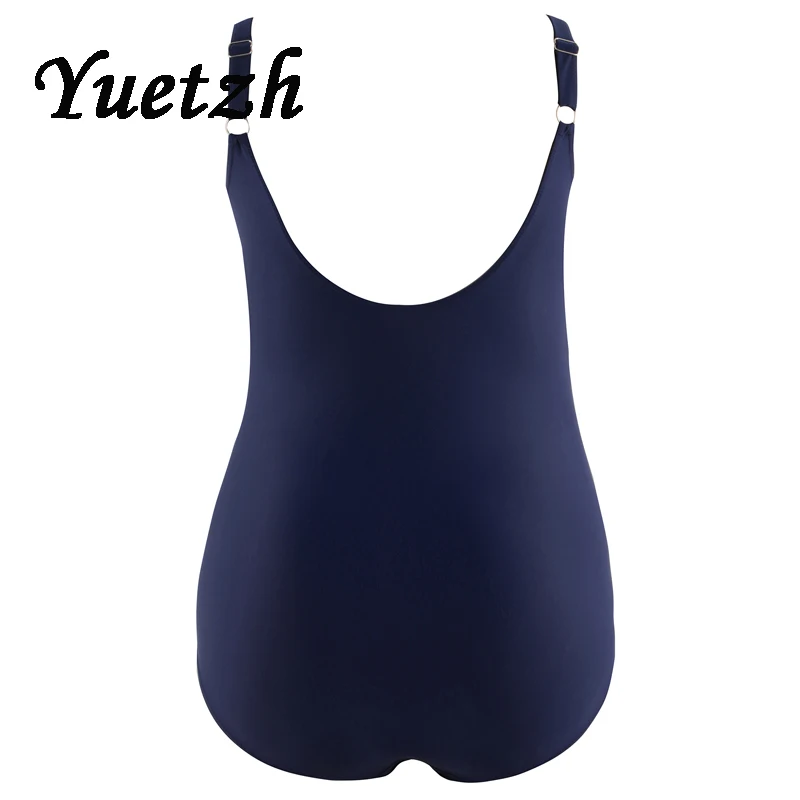 Женский купальник большого размера плюс слитный пуш ап русская пляжная одежда