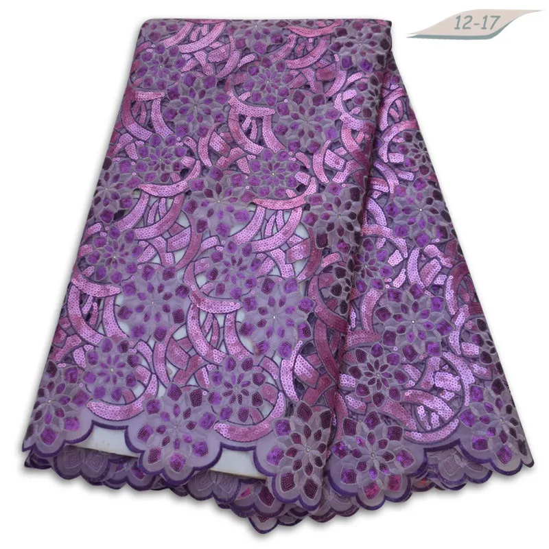 Мода Индийский Джордж ткани 2019 Высокое качество Африканский Ткань с гипюром Handcut