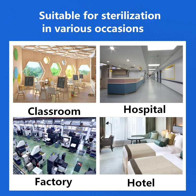 

220V 65w/100w/150W UV Quartz Lamp Lift Radar Induction UV Disinfection Vehicle Mobile School Clinic Ozone Sterilization Lamp