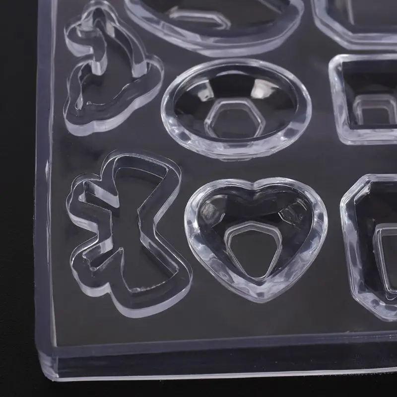 

Earring Resin Mold DIY Crafts Epoxy Resin Silicone Mold Including Earring Hook 62KE