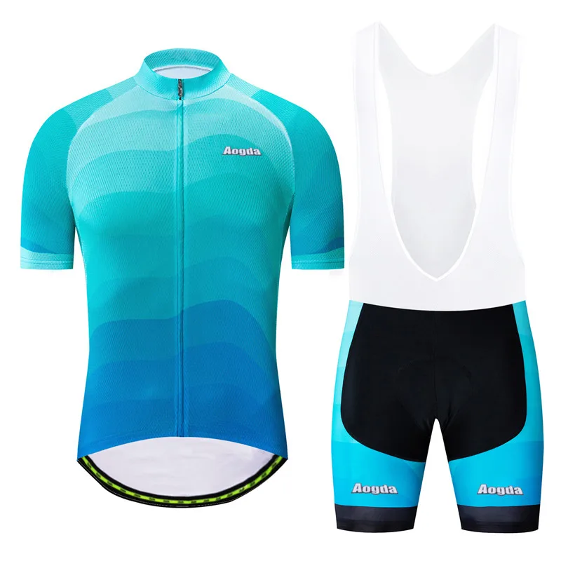 Aogda велосипедный Джерси летняя дышащая велосипедная рубашка для мужчин короткий