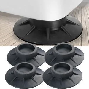 

4Pcs Universal Floor Mat Washing Machine Non Slip Shock Proof Anti Vibration Rubber Feet Pads Elasticity Protectors Furniture
