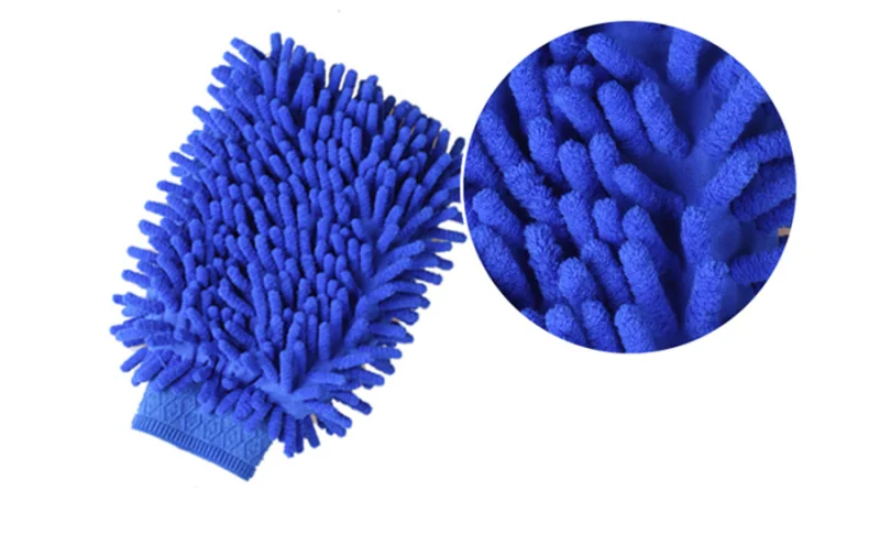 Ультратонкие волоконные синели перчатки для автомойки кисти из микрофибры мотоциклетная шайба щетки