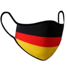 Неодноразовая маска для лица с немецким флагом маска для лица маска из дышащего материала для лица