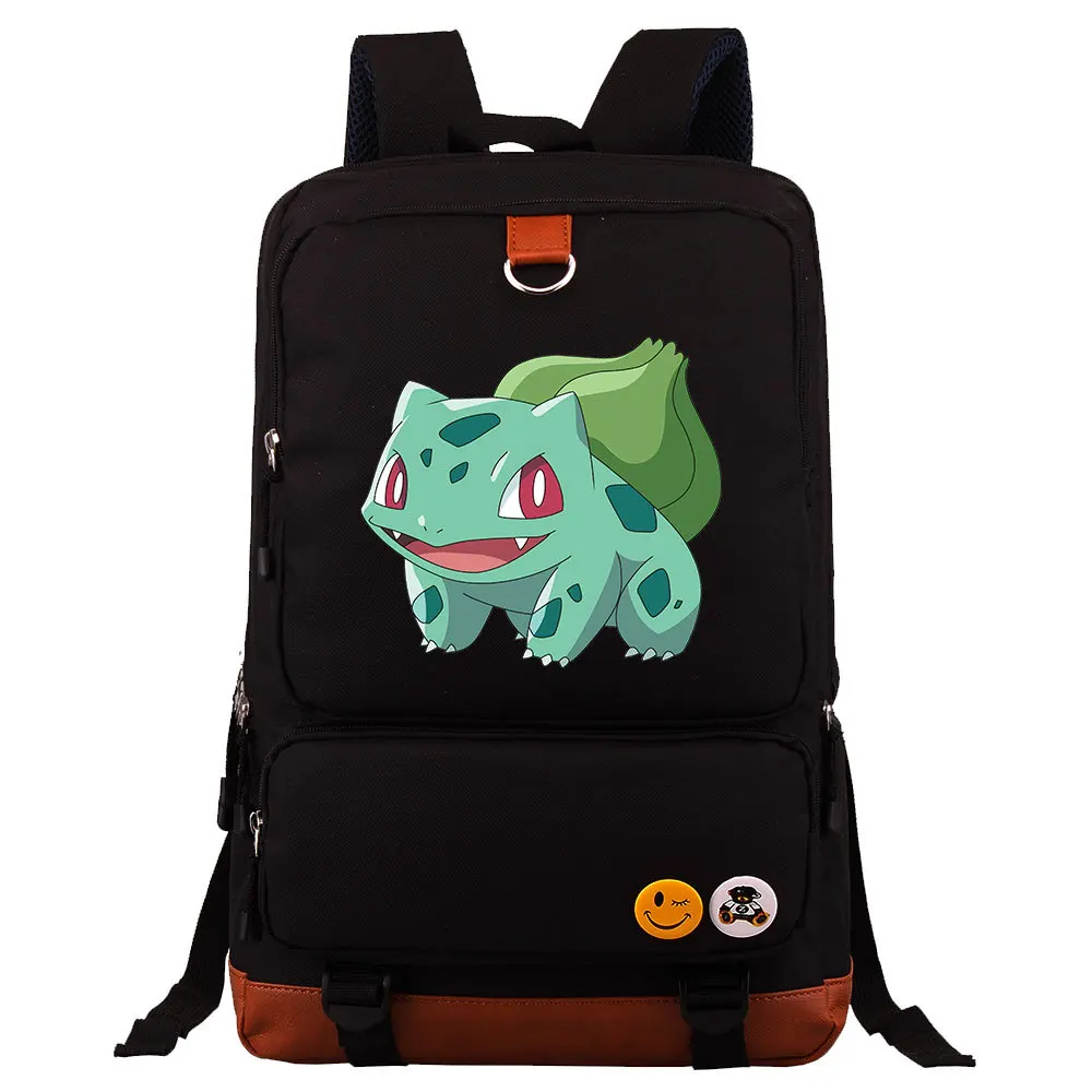 

Pokemon Pikachu Popular Young Student Schoolbag Large Capacity Travel Bag Men and Women Backpack Anime Stationery