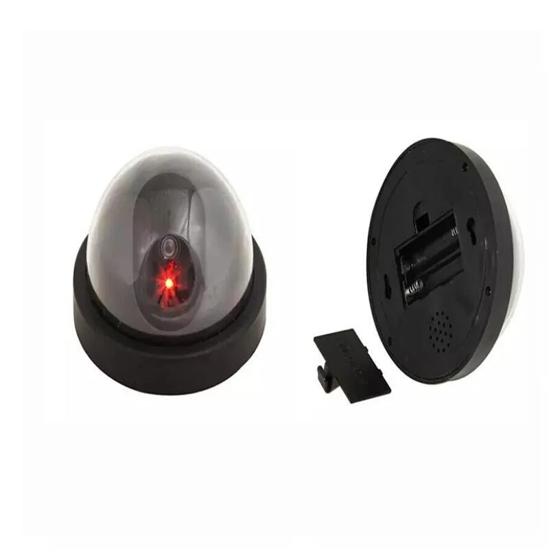

Fake Camera Wireless Simulated Video Surveillance indoor/outdoor Dummy Dome Camera With Flashing Red Led Light Home Security
