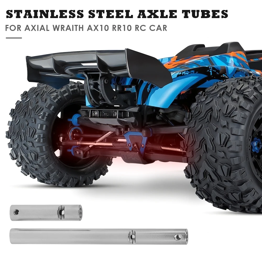 Трубы из нержавеющей стали для осевого Рейфа AX10 RR10 RC автомобиль Запчасти