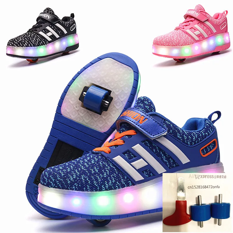 Детские кроссовки Heelys Jazzy Junior для девочек и мальчиков светодиодный светильник