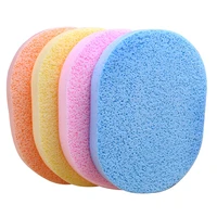 10pcs facial cleansing sponge puff face cleaning wash pad puff available soft makeup natural seaweed cleansing flutter makeup