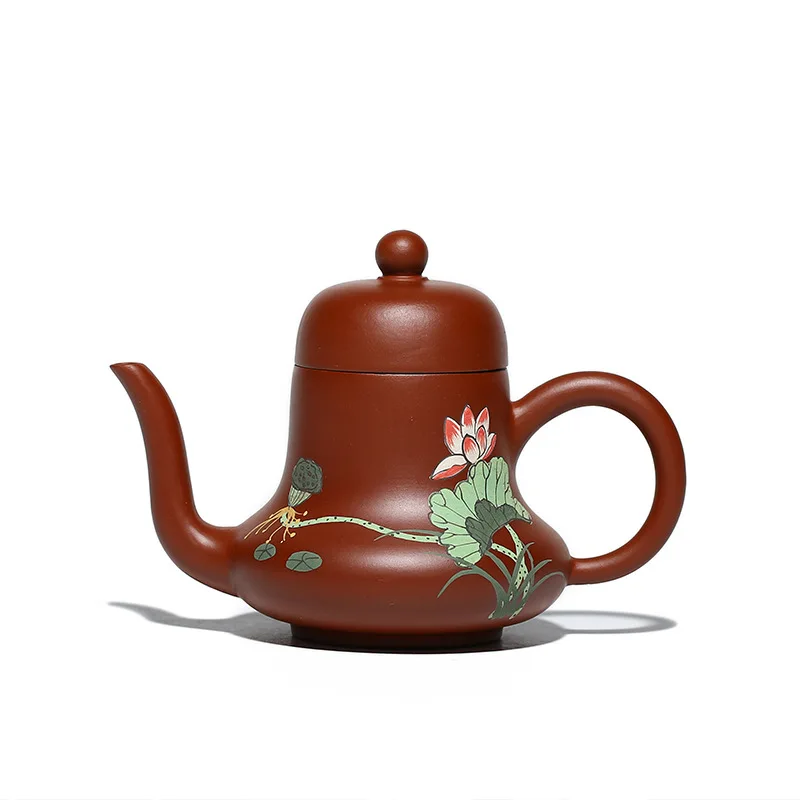 

Hexiangsiting Zisha teapot raw material Dahongpao pile painting gift boutique teapot Kungfu teapot