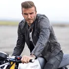 Куртка мужская из натуральной воловьей кожи, мотоциклетная приталенная куртка, Байкерская одежда, пальто из натуральной кожи, весна-осень