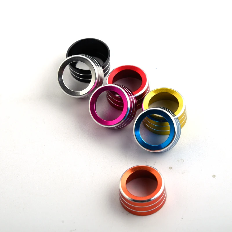 Автомобильное зеркало заднего вида регулятор Кнопка отделка кольцо наклейка