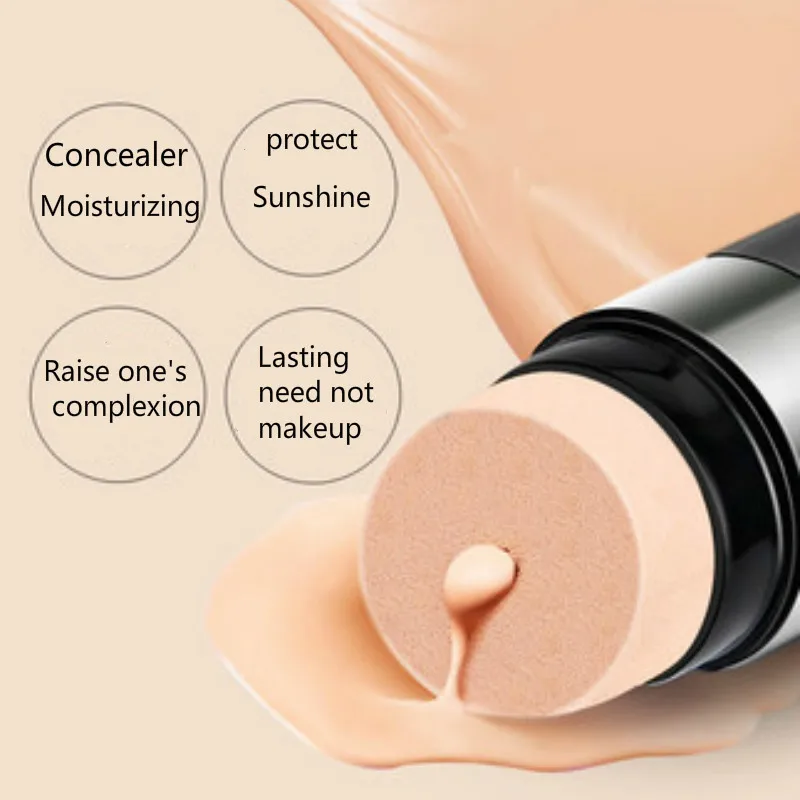 

Lazy concealer cc stick moisturizes and brightens skin tone, isolates waterproof and non-blocking powder air cushion CC cream