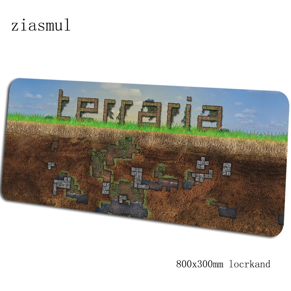 Terraria padmouse 80x30 см, игровой коврик для мыши, большой игровой коврик для мыши, геймерский компьютерный стол, красивый коврик, notbook mousemat pc - Цвет: pattern 1