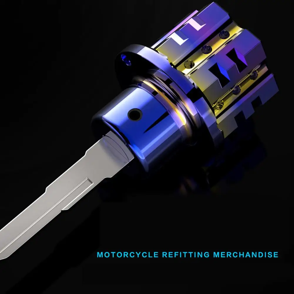 

1PC Universal Motorcycle Modified Key Cover CNC Decorative Key Head Cover