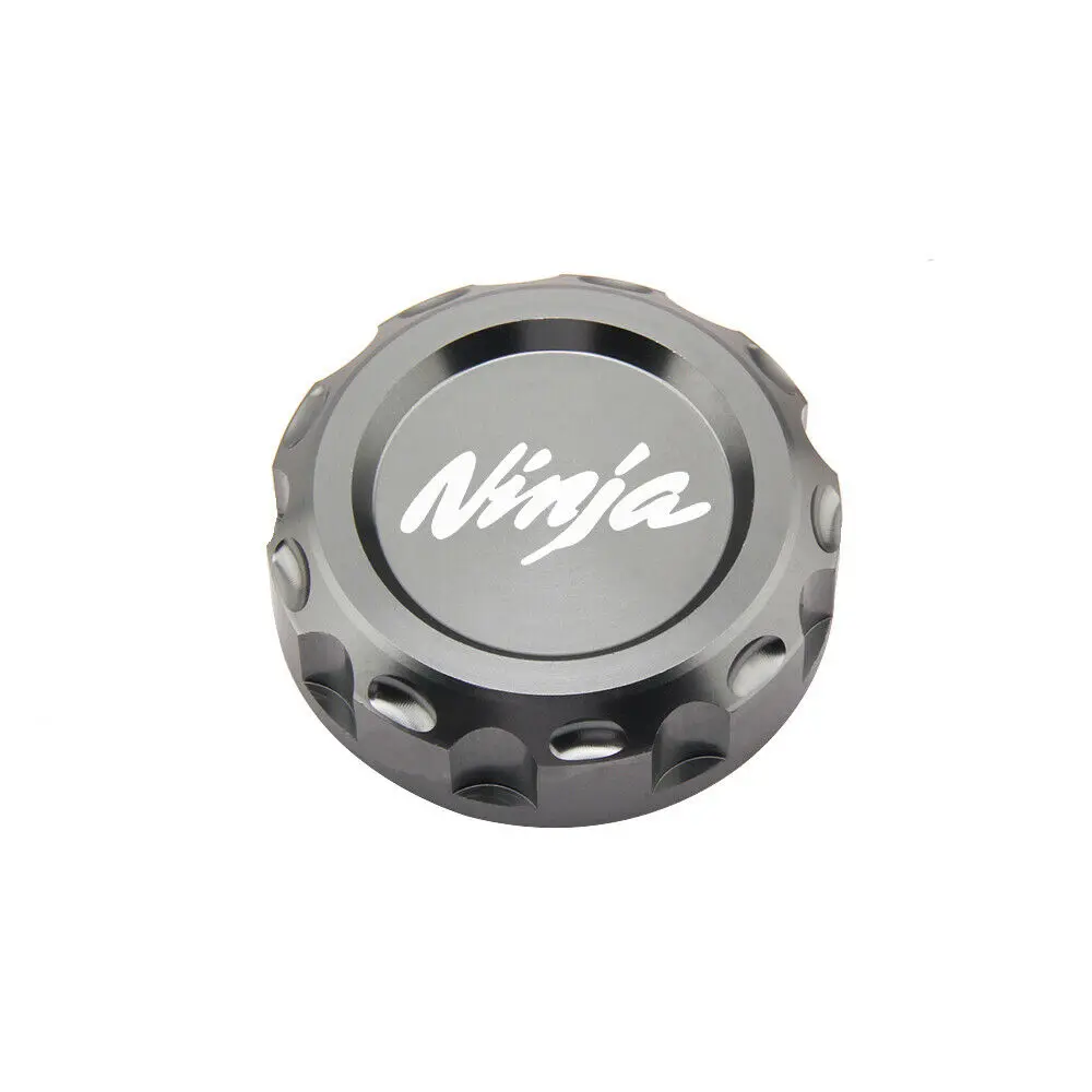 

For Kawasaki ZX-6R ZX-10R ZX14R NINJA 3D CNC Front Brake Oil Fluid Reservoir Cap