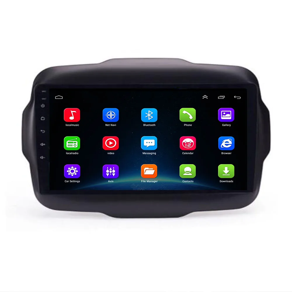 2 + 32G 1024*600 Android 10 автомобильный DVD плеер с GPS навигацией стереопроигрыватель без