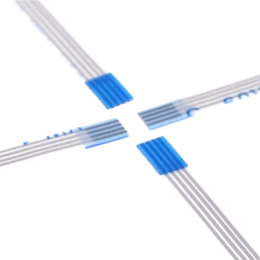 25 шт. FFC FPC джемпер Гибкий плоский кабель 4 PIN 0 5 мм Шаг же контактные стороны длина 60