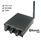 Усилитель мощности TPA3116D2, Bluetooth 5,0, 50 Вт х 2, в чехле, с высокими басами