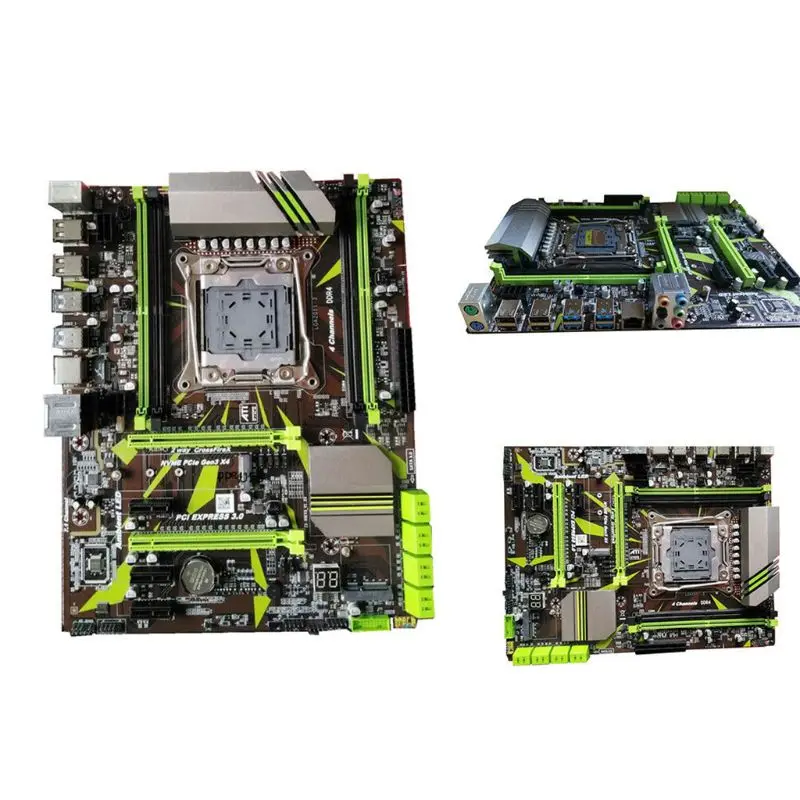 X79T DDR3 ПК настольные компьютеры 4 канала материнская плата LGA 2011 процессор компьютерная игровая поддержка M.2 E5-2680V2 i7 SATA 3,0 USB 3,0 для Intel B75