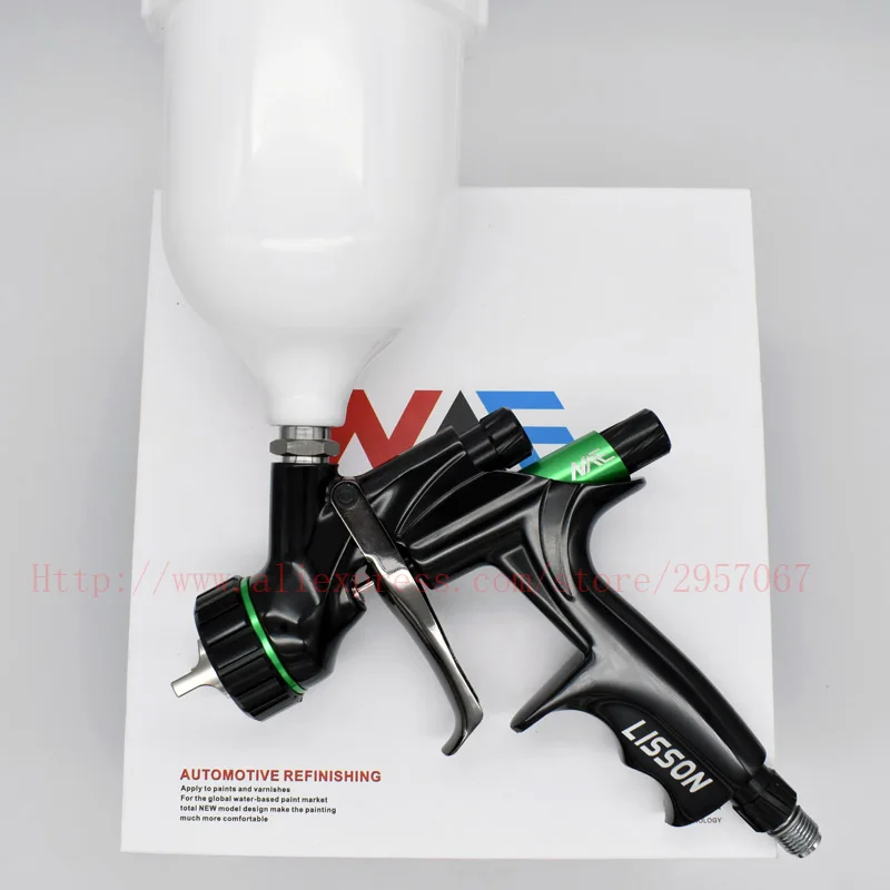 

NVE HVLP Air Spray Gun Detail Paint Sprayer 1.3mm tip Air spray gun Suitable for Water Based/varnish painting Car touch-up