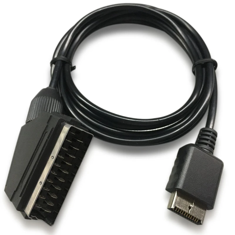 Кабель SCART TV AV 1 8 м свинцовый кабель для передачи данных RGB Scart сменный