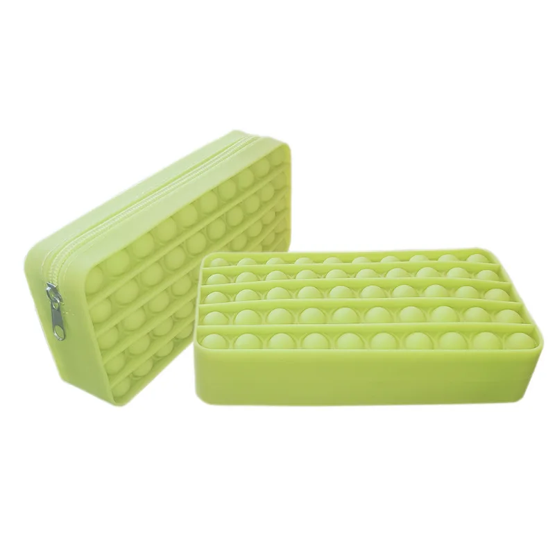 Pop пенал пузырьковый для карандашей игрушки-антистресс детей студентов сумка