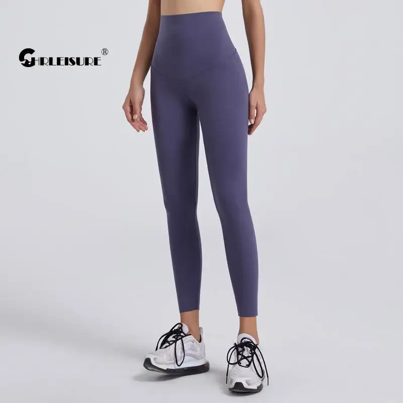 

CHRLEISURE обтягивающие спортивные Леггинсы, сексуальные персиковые бедра с высокой талией, бедра, штаны для йоги, для бега, быстросохнущие, для ...