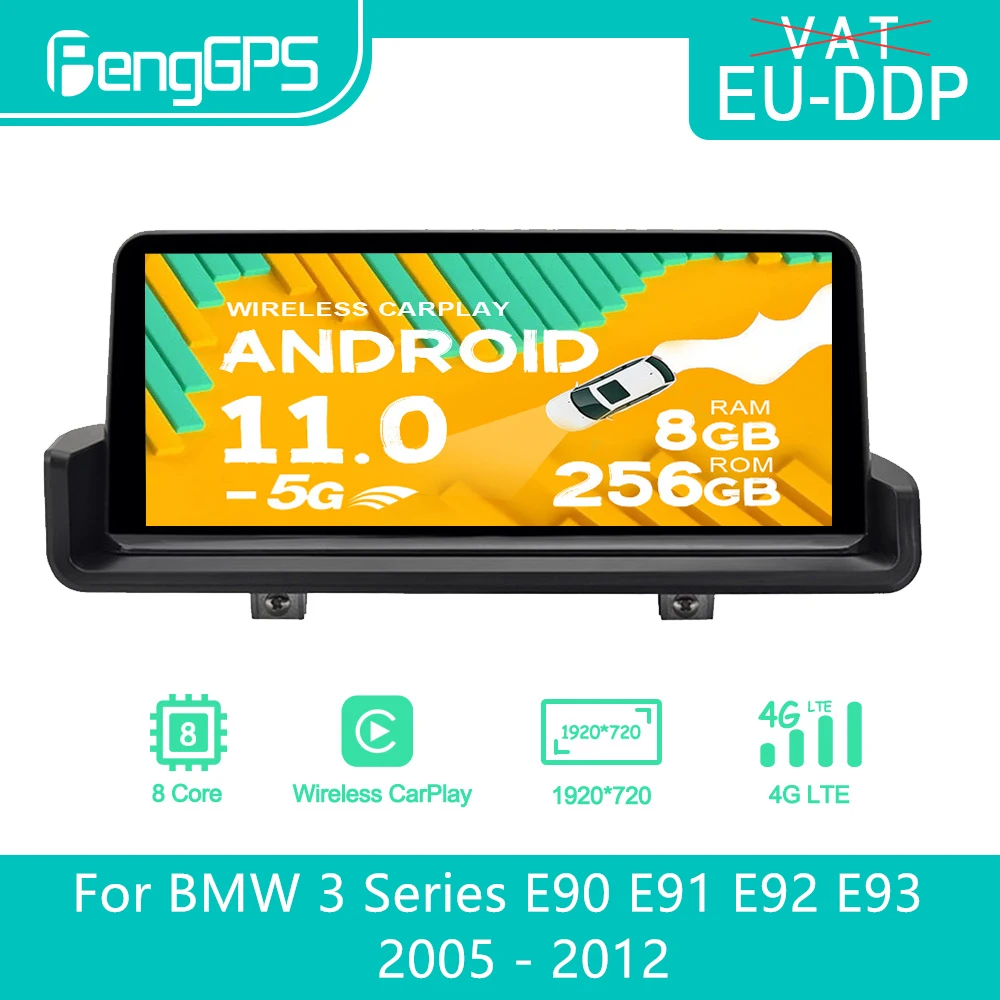 

For BMW 3 Series E90 E91 E92 E93 2005 - 2012 Android Car Radio Stereo Multimedia DVD Player Autoradio Touch Screen GPS Navi unit