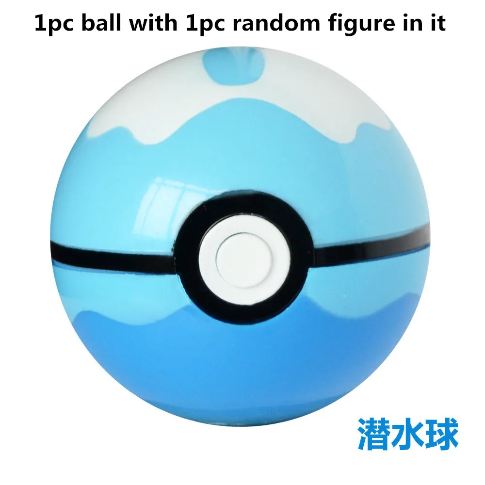 K with 2-3cm figure Модная игрушка 7 см, мяч эльфа, 2,5-3 см, фигурки Покемон, подводные игрушки, может мечтать, мебель для спальни, подарок для детей - Цвет: K with 2-3cm figure