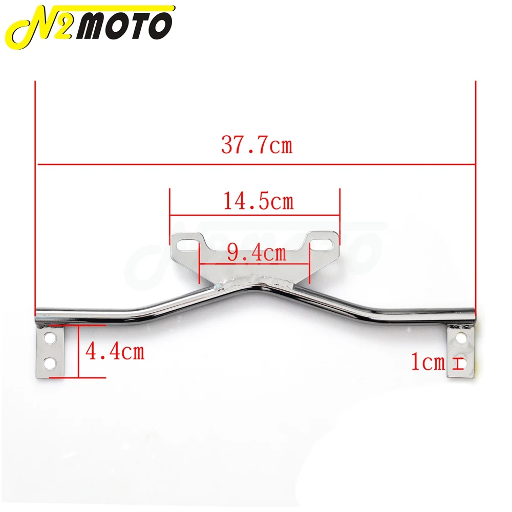 Мотоциклетный хромированный Универсальный кронштейн для фары и прожектора