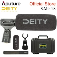 deity s mic 2s super cardioid sensitivity directional shotgun microphone mic low noise condenser for camera professional film