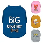 Зимняя одежда для собак, Радужный свитшот с буквенным принтом для маленьких собак, толстовка для кошек, пуловер для чихуахуа, одежда для щенков