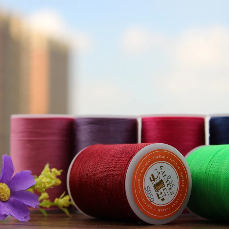 Шнур 0 55 мм 120 м вощеная нить воск сделай сам кожаные ремесла браслет ювелирные