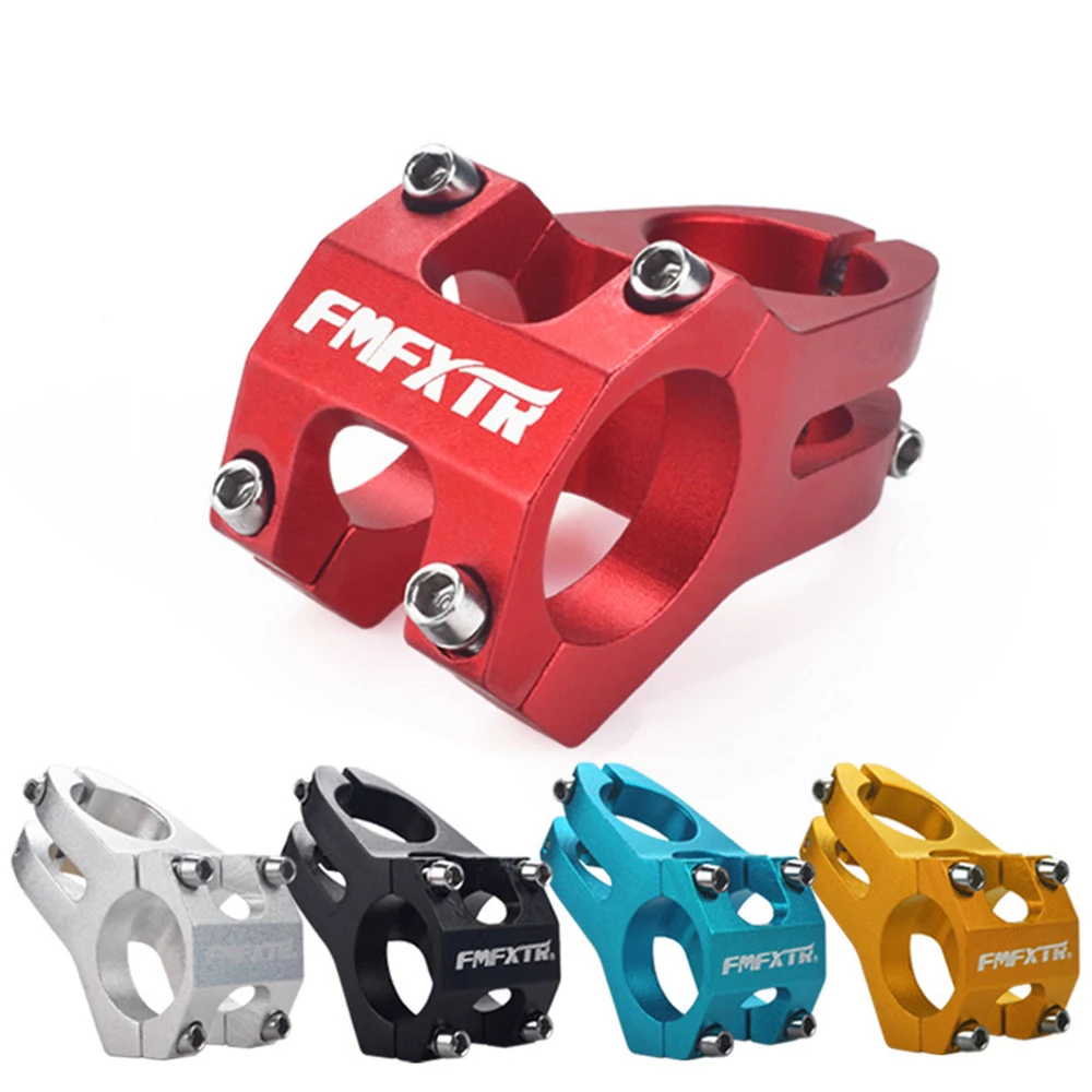

Alloy Bicycle Stem Riser MTB Mountain Road Bike Stem Short Riser Fixed Handlebar 31.8mm High Strength Cycling Accessories