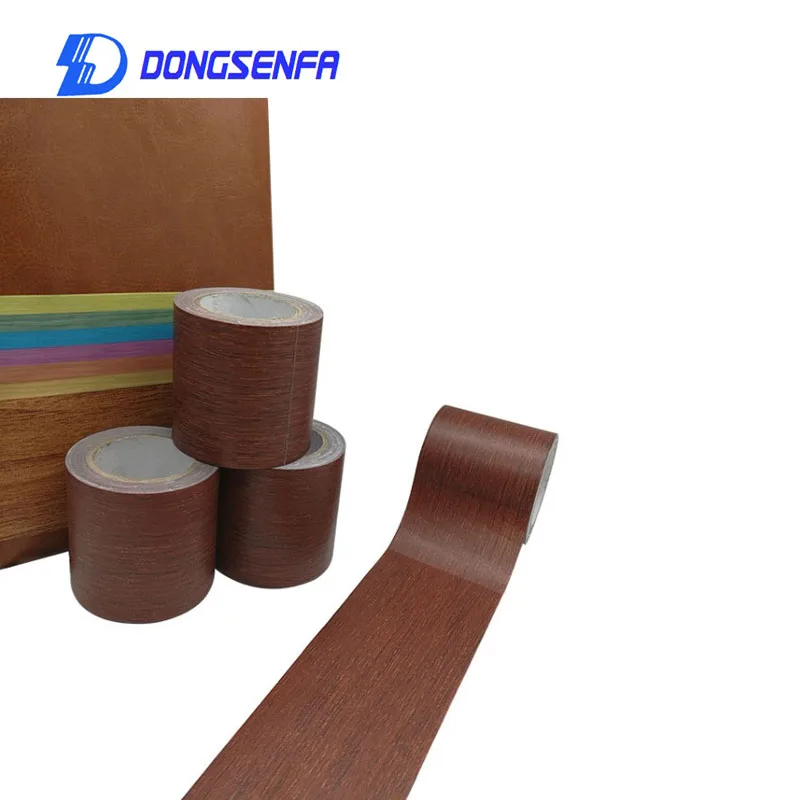 same like picture DONGSENFA 1 рулон 5,7 см* 4,6 м деревянная зернистая кожа клейкая лента диван напольная Мебель Ногами линия ремонт лента декоративная лента - Цвет: same like picture