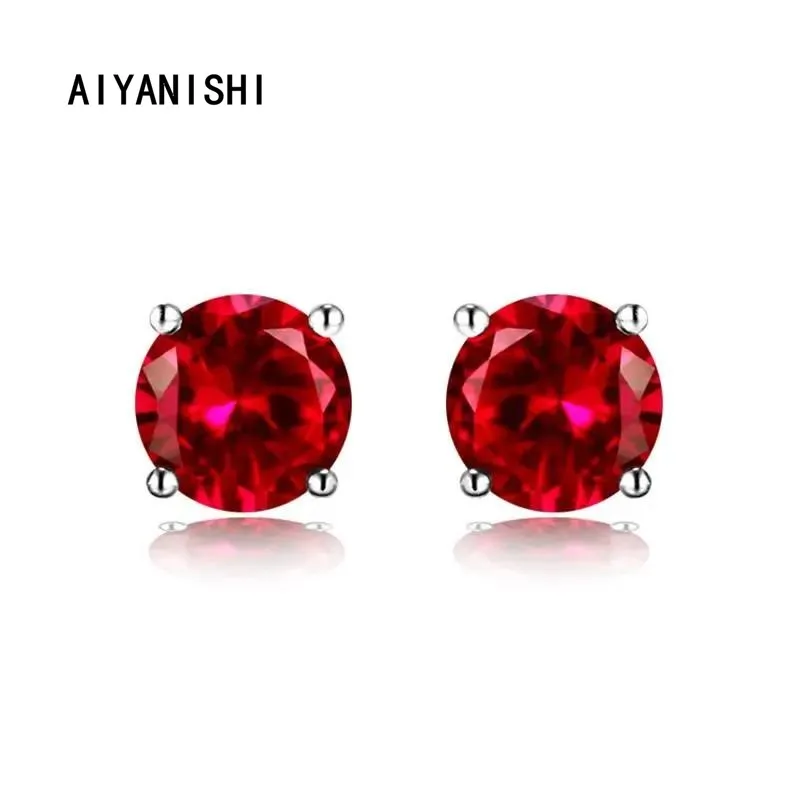 

Женские серьги-гвоздики из серебра 925 пробы, 5 мм