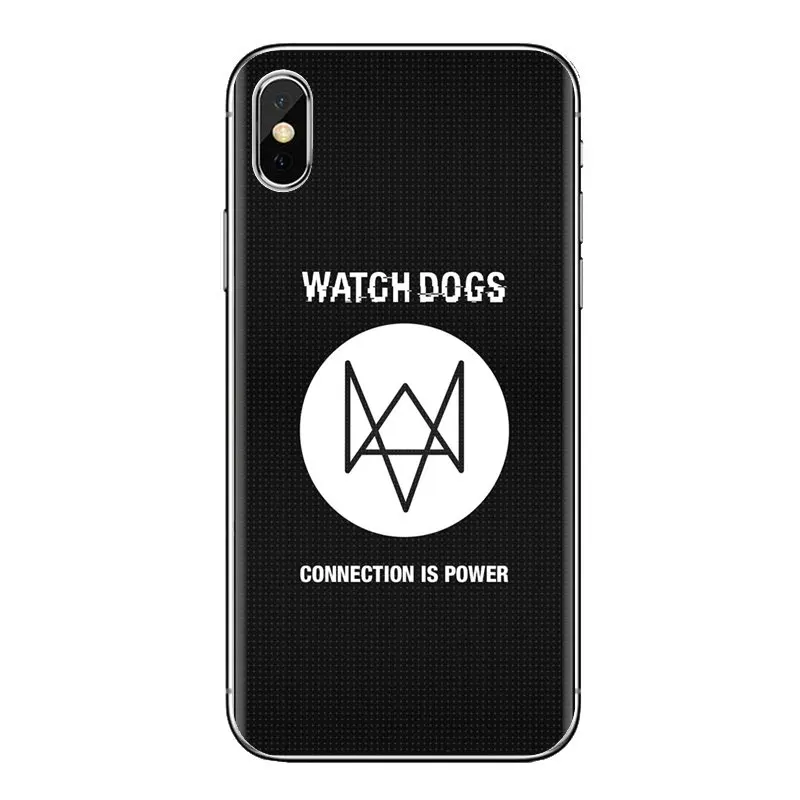 game watch dogs symbol Soft Transparent Case Cover For LG Spirit Motorola Moto X4 E4 E5 G5 G5S G6 Z Z2 Z3 G2 G3 C Play Plus Mini |