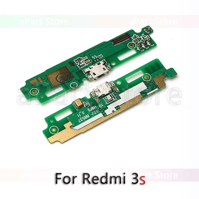 Для Xiaomi Redmi Note 3 3s 4 4x Pro Prime USB Дата зарядный порт зарядное устройство док-станция гибкий кабель Замена