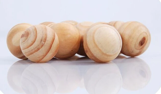 5 шт./лот чистый натуральный камфорный деревянный гранулированный мяч для