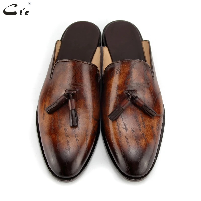 Кожаные сандалии cie для мужчин Классическая обувь официальная в итальянском