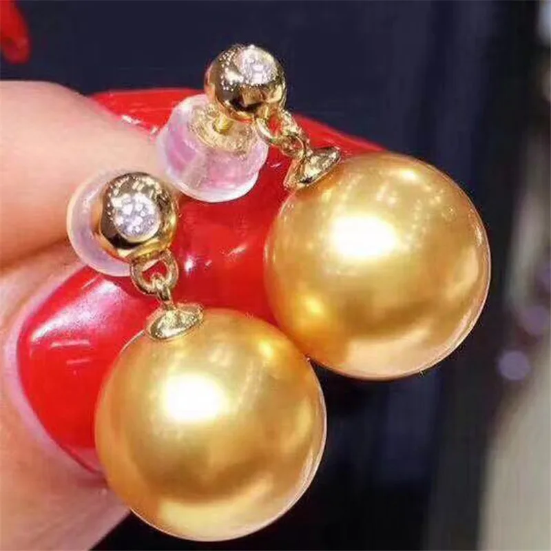 

Genuine 18K Yellow Gold Earrings Ear Hook Ear Line Earring Blank Bracket DIY For Women Earring Jewelry Accessories Bijoux