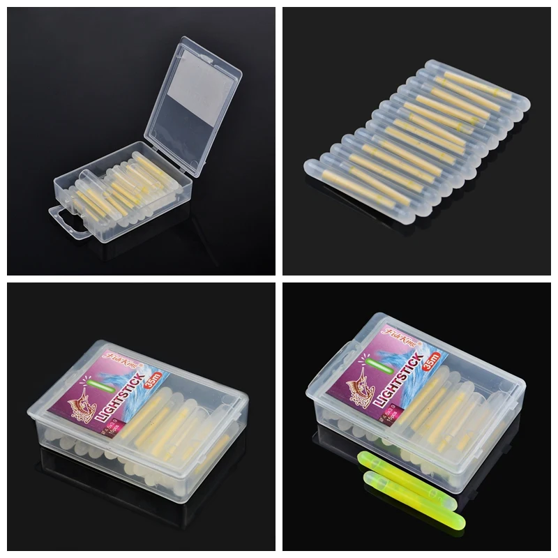 15 шт. открытый Портативный светящиеся рыболовные Флуоресцентный светильник