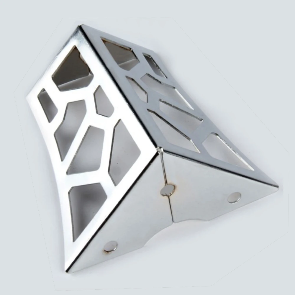 (Комплект из 4 шт.) хромированные ножки для шкафа стола дивана стойки железная