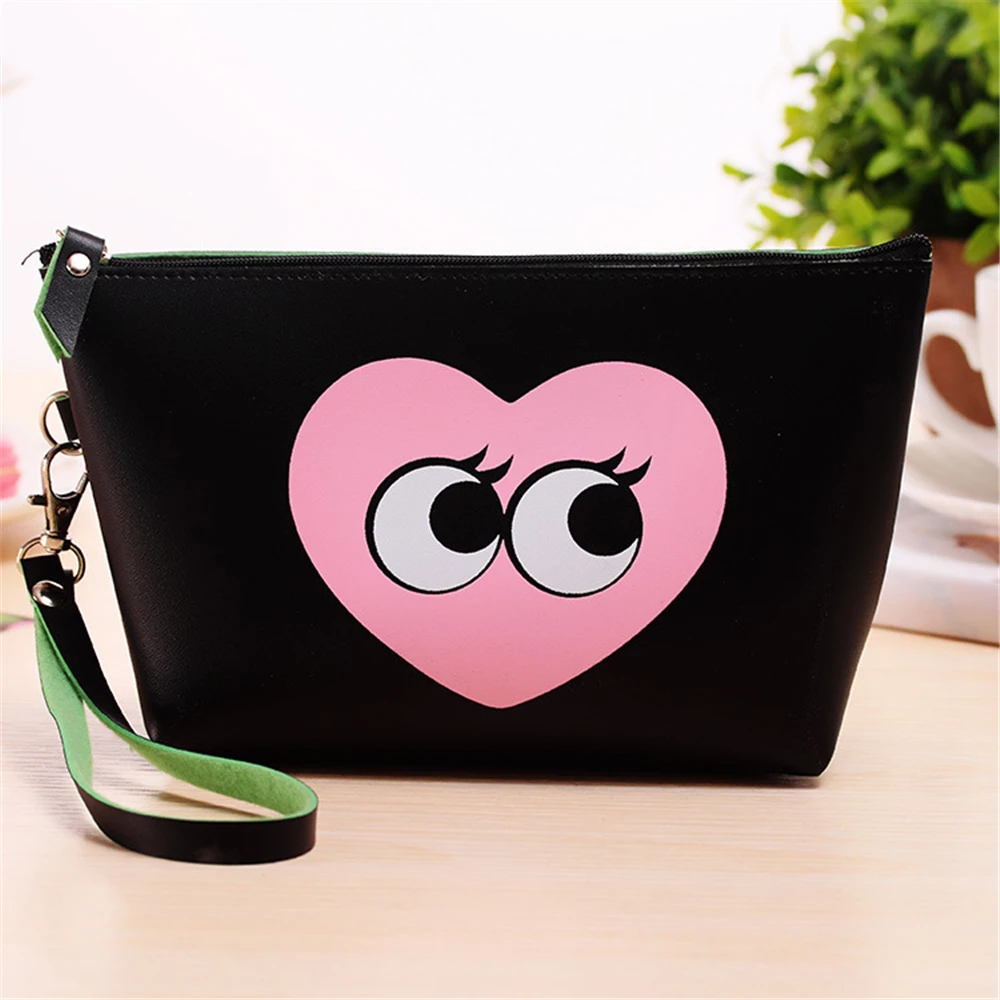 Женская косметичка нейлоновая чехол для макияжа Женский органайзер предметов